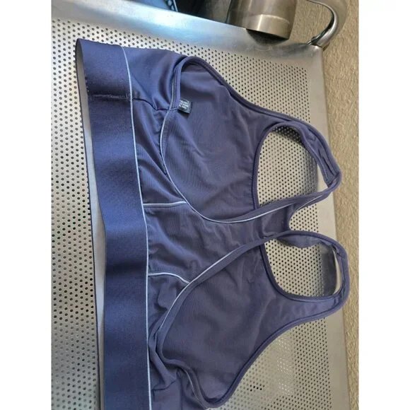 Victoria Sport Victoria's Secret Sports Bra Blue Women's Size XL Racerback - Picture 3 of 4